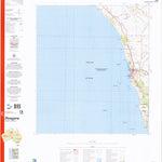 Geoscience Australia Dongara (1839) digital map