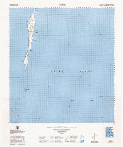 Geoscience Australia Dorre (1547) digital map