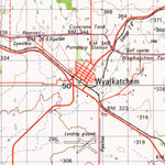 Geoscience Australia Dowerin (2335) digital map