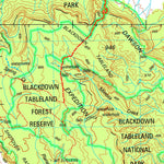 Geoscience Australia Duaringa SF55 - 16 digital map