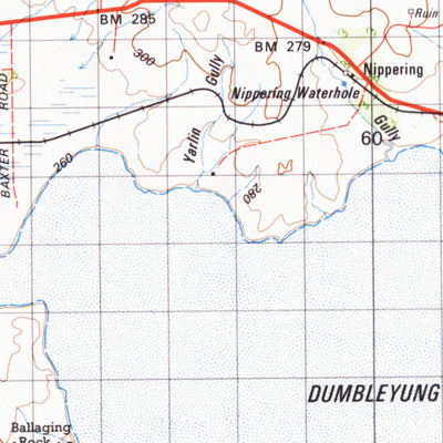 Geoscience Australia Dumbleyung (2431) digital map