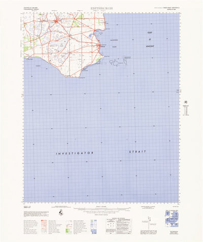 Geoscience Australia Edithburgh (6427) digital map
