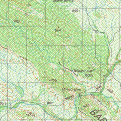 Geoscience Australia Edmund (2150) digital map