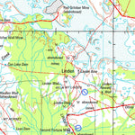 Geoscience Australia Edujina SH51 - 06 digital map