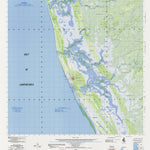Geoscience Australia Edward River (7268-3) digital map