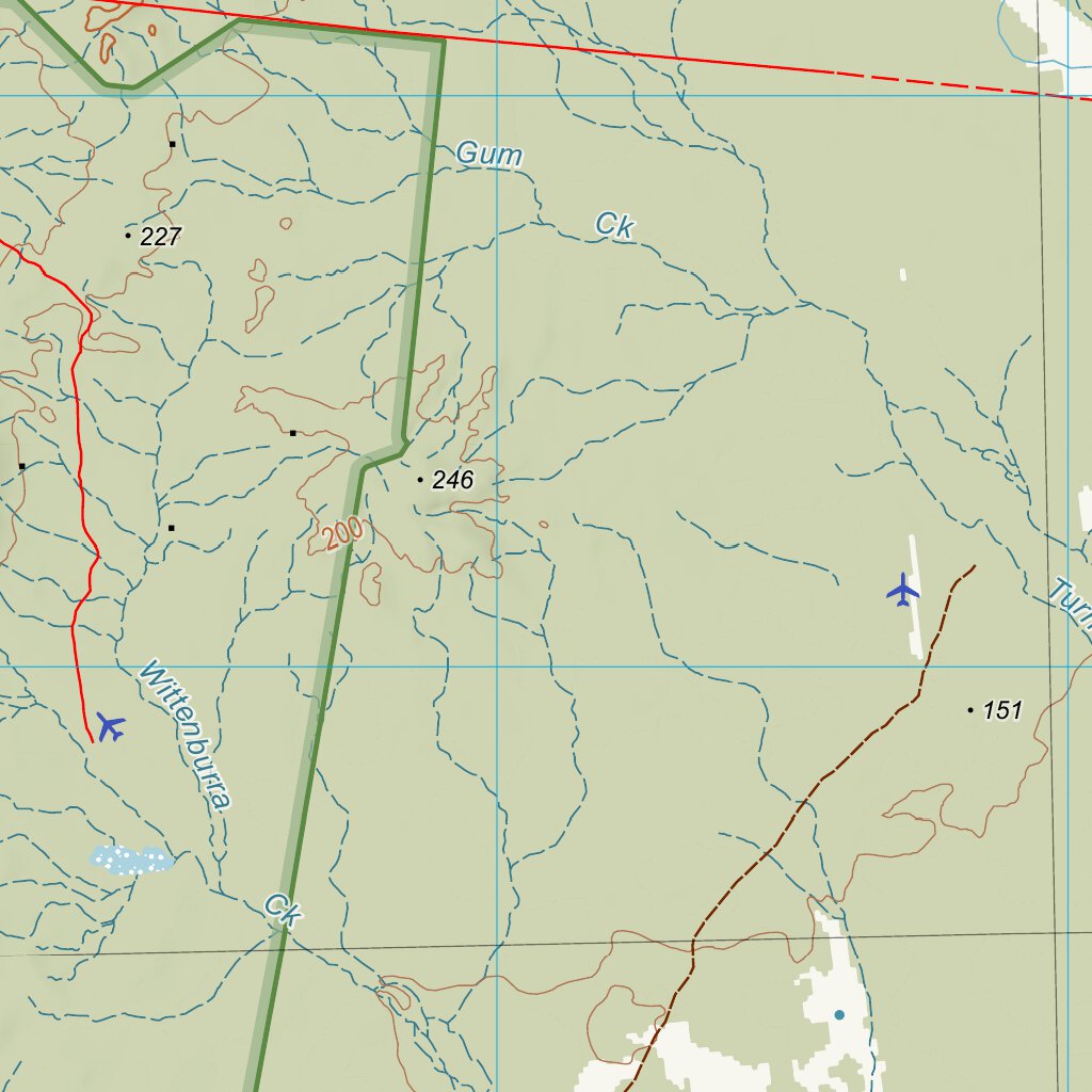 Eulo H5501 Map by Geoscience Australia | Avenza Maps