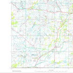 Geoscience Australia Eulo SH55 - 01 digital map