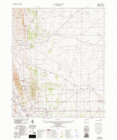 Geoscience Australia Florieton (6730) digital map