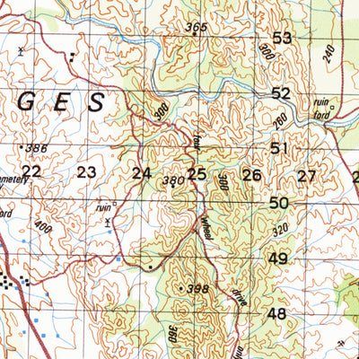 Geoscience Australia Florieton (6730) digital map