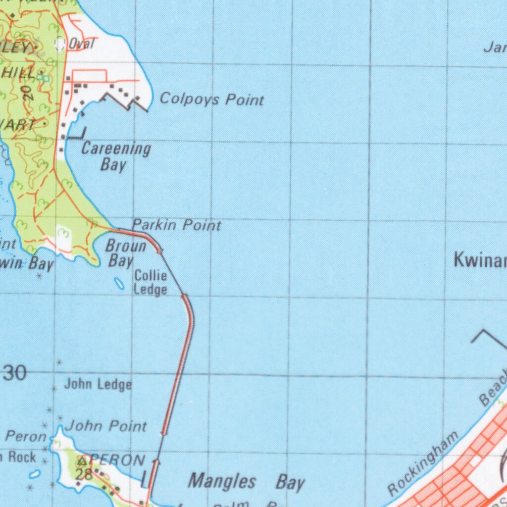Map Fremantle Rockingham Fremantle (2033) Map by Geoscience Australia | Avenza Maps