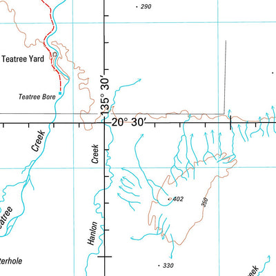 Geoscience Australia Frew River SF53 - 03 digital map