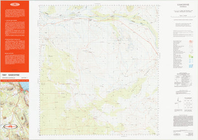 Geoscience Australia Gascoyne (1947) digital map