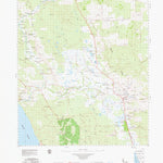 Geoscience Australia Gingin (2035) digital map