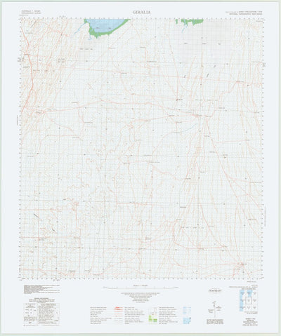 Geoscience Australia Giralia (1752) digital map