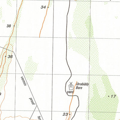 Geoscience Australia Goanna Hill (1752-1) digital map