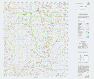 Geoscience Australia Goomalling (2235) digital map