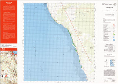 Geoscience Australia Greenough (1647) digital map