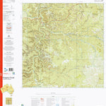 Geoscience Australia Gregory Creek (5166) digital map