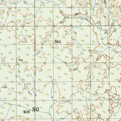 Geoscience Australia Gregorys Depot (4963) digital map