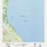 Geoscience Australia Halifax Bay (8160-2) digital map