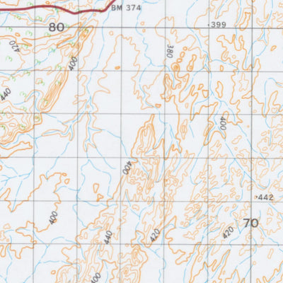 Geoscience Australia Halls Creek (4461) digital map