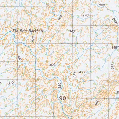 Geoscience Australia Halls Creek (4461) digital map