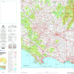 Geoscience Australia Hamilton Special SJ54 - 07 digital map