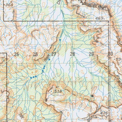 Geoscience Australia Hooley (2554) digital map