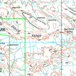Geoscience Australia Huckitta SF53 - 11 digital map