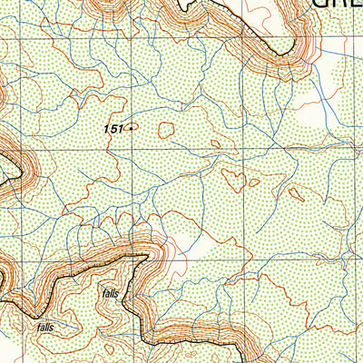 Geoscience Australia Humbert River (5065-3) digital map