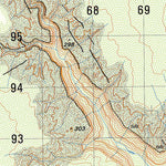 Geoscience Australia Humbert River (5065-3) digital map