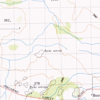 Geoscience Australia Hurlstone (2732) digital map