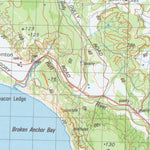 Geoscience Australia Hutt (1741) digital map