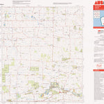 Geoscience Australia Hyden (2633) digital map