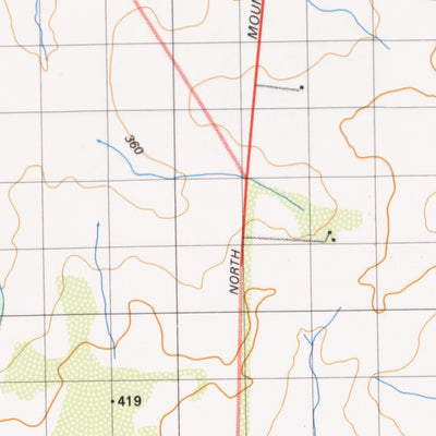 Geoscience Australia Hyden (2633) digital map