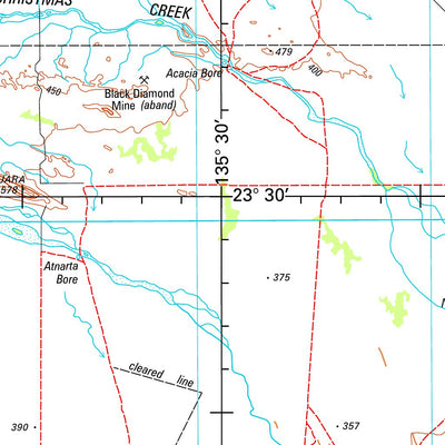 Geoscience Australia Illogwa Creek SF53 - 15 digital map