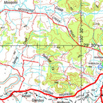 Geoscience Australia Inverell SH56 - 05 digital map