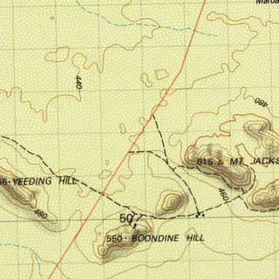 Geoscience Australia Jackson (2737) digital map