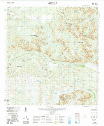 Geoscience Australia Jeerinah (2353) digital map