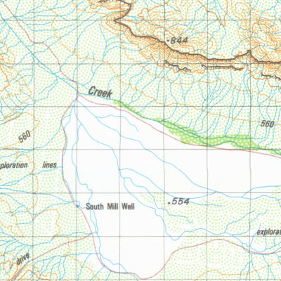 Geoscience Australia Jeerinah (2353) digital map