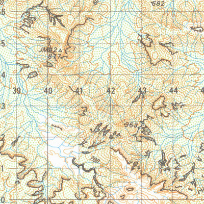 Geoscience Australia Jeerinah (2353) digital map