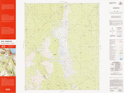 Geoscience Australia Johnston (3033) digital map