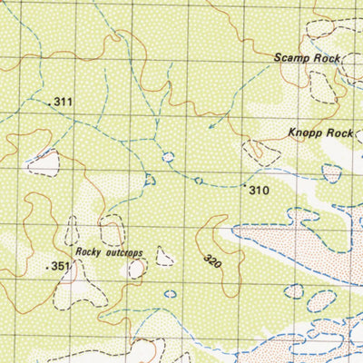 Geoscience Australia Johnston (3033) digital map