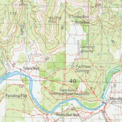 Geoscience Australia Kalbarri (1742) digital map