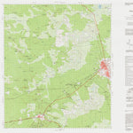 Geoscience Australia Kalgoorlie (3136) digital map