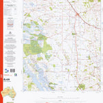 Geoscience Australia Keith (6925) digital map