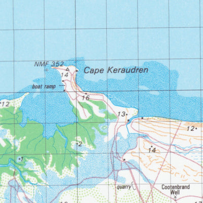 Geoscience Australia Keraudren (2858) digital map