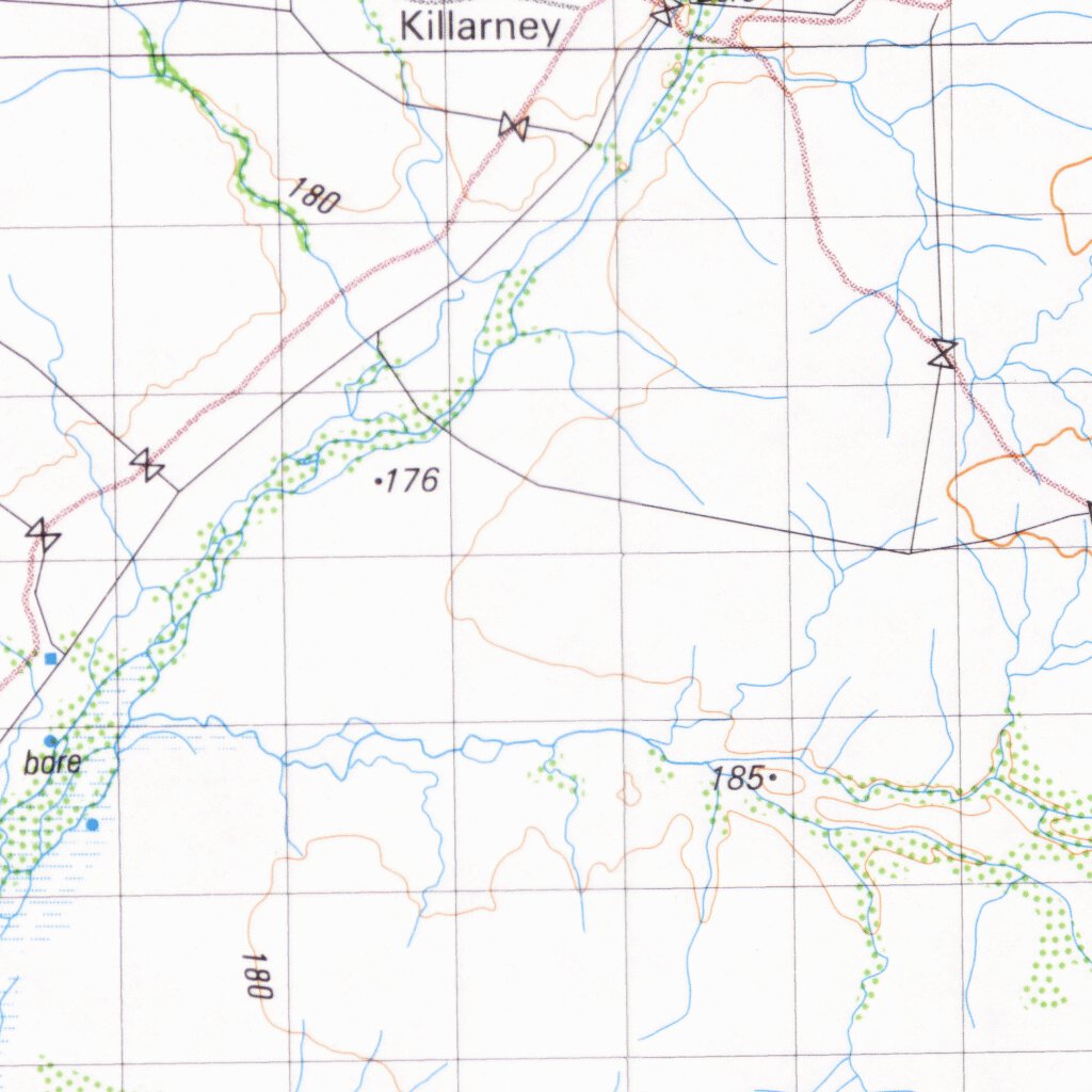 Killarney 5265 Map By Geoscience Australia Avenza Maps   Geoscience Australia Killarney 5265 Digital Map 36541309812892 