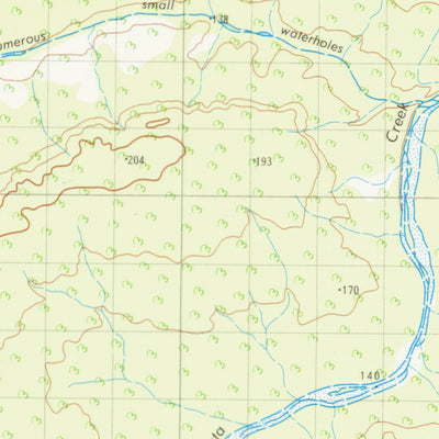 Geoscience Australia King George (4369) digital map