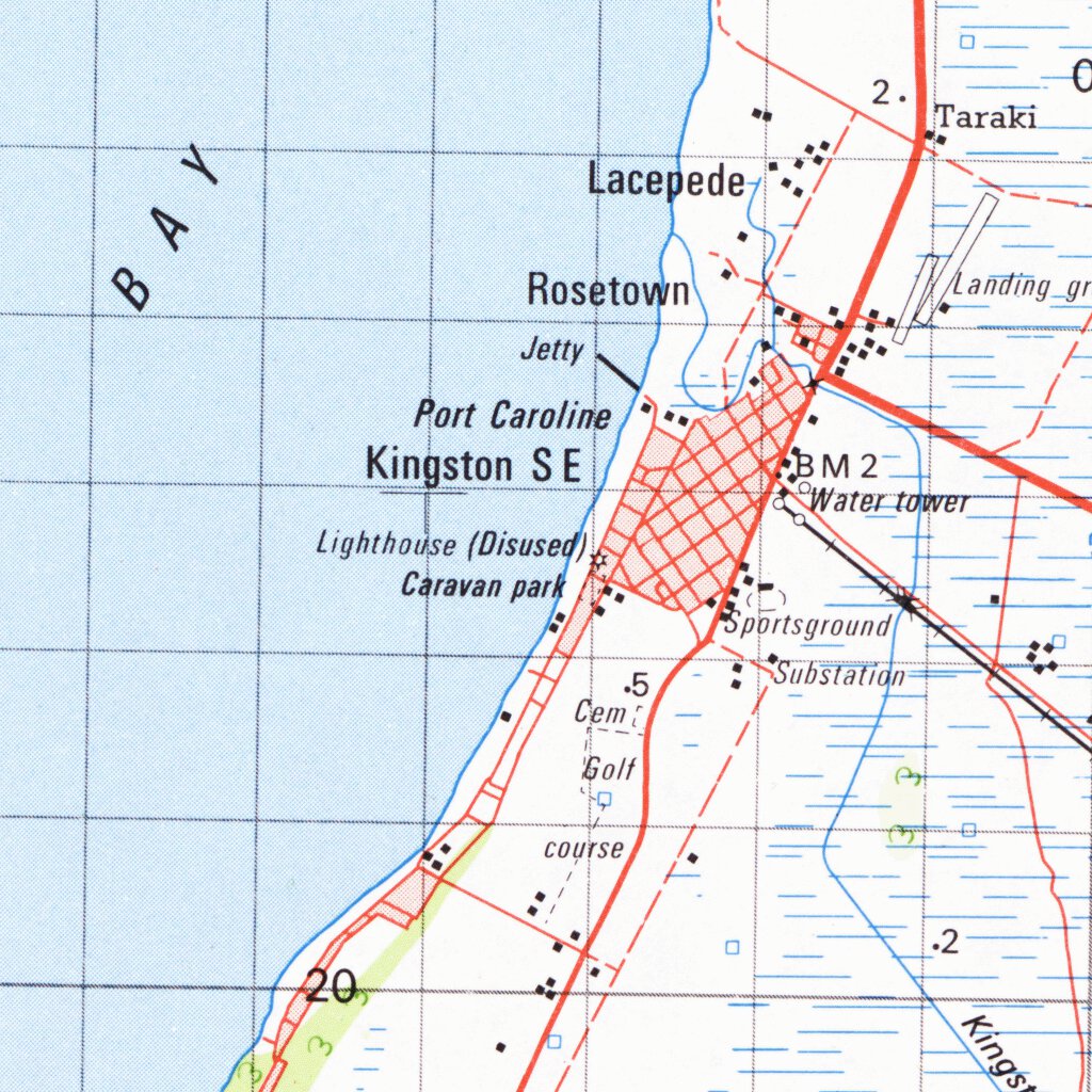 Kingston 6824 Map By Geoscience Australia Avenza Maps